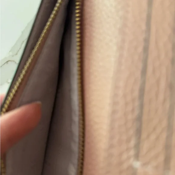 Tory Burch Deep Purple Wristlet with Gold Accent - Picture 5 of 6